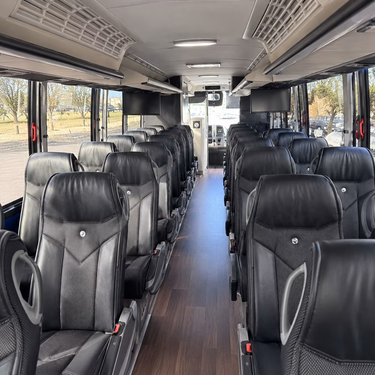 bowie airport transportation onboard seating