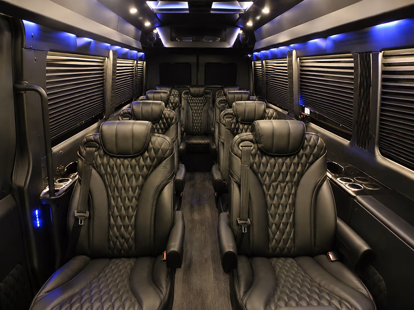 bowie corporate event transportation onboard seating
