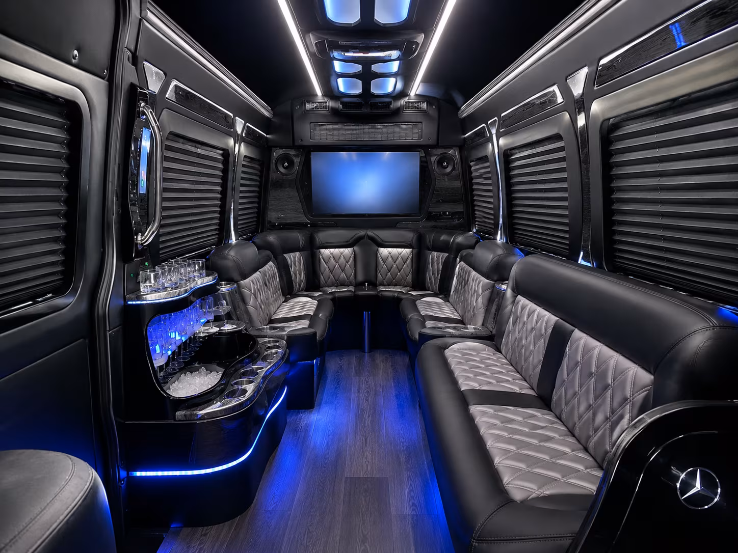 large guest shuttles for big prince george s county receptions